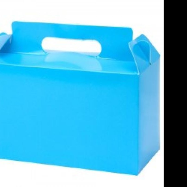 CAJA LONCHERA TURQUESA GOSTECH 19X11X8.5 CM E.10